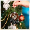 NHL Los Angeles Kings Mascot Custom Shaped Ornament