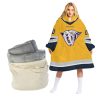 NHL Nashville Predators Custom Name Number Retro Jersey Fleece Oodie