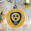 NHL Nashville Predators Logo Acrylic Round Ornament