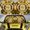 NHL Nashville Predators Tie Dye Style Car Sunshade