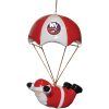 NHL New York Islanders Skydiving Santa Custom Shaped Ornament