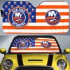 NHL New York Islanders US Flag Style Car Sunshade