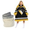 NHL Pittsburgh Penguins Custom Name Number Retro Jersey Fleece Oodie