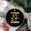 NHL Pittsburgh Penguins Go Penguins Round Ornament