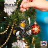 NHL Pittsburgh Penguins Mascot Custom Shaped Ornament