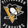 NHL Pittsburgh Penguins Striped Beach Towel