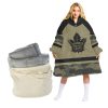 NHL Toronto Maple Leafs Custom Name Number Military Jersey Camo Fleece Oodie