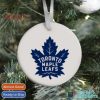 NHL Toronto Maple Leafs Logo Round Ornament