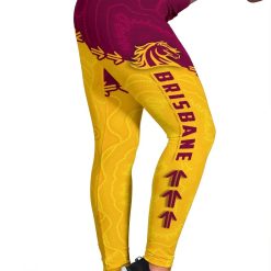 NRL Brisbane Broncos Aboriginal Leggings