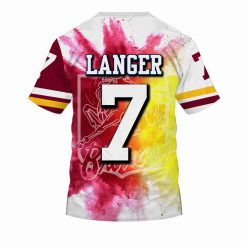 NRL Brisbane Broncos Allan Langer T-Shirt - Image 2