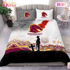 NRL Brisbane Broncos ANZAC Day Bedding Set