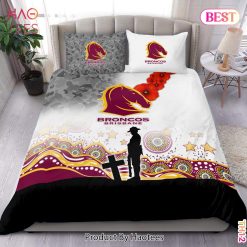 NRL Brisbane Broncos ANZAC Day Indigenous Doona Cover