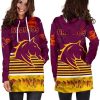 NRL Brisbane Broncos ANZAC Day Simple Style Women Hoodie Dress