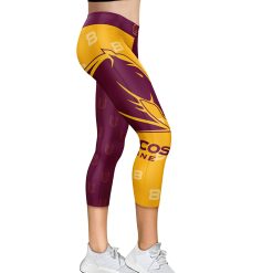 Alternative view of NRL Brisbane Broncos Big Logo Leggings
