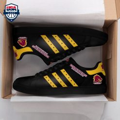 Alternative view of NRL Brisbane Broncos Black Gold Stan Smith Shoes