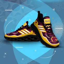 Alternative view of NRL Brisbane Broncos Custom Name Camo Max Soul Shoes