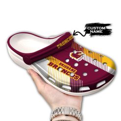Alternative view of NRL Brisbane Broncos Custom Name Crocs