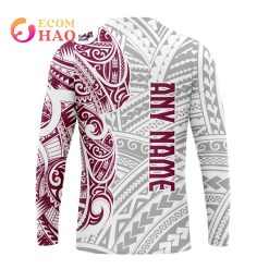 Alternative view of NRL Brisbane Broncos Custom Name Indigenous Sweatshirt V10