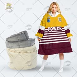 NRL Brisbane Broncos Custom Name Number 1988 Vintage Retro Jersey Fleece Oodie