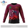 NRL Brisbane Broncos Custom Name Number 2023 ANZAC Day Jersey Sweatshirt