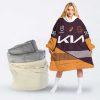NRL Brisbane Broncos Custom Name Number 2023 Home Jersey Fleece Oodie