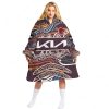 NRL Brisbane Broncos Custom Name Number 2023 Indigenous Jersey Fleece Oodie