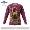 NRL Brisbane Broncos Custom Name Number 2023 NAIDOC Week Sweatshirt