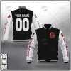 NRL Brisbane Broncos Custom Name Number Baseball Jacket