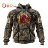 NRL Brisbane Broncos Custom Name Number Camo Pullover Hoodie V2