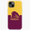 NRL Brisbane Broncos Gold Maroon Phone Case