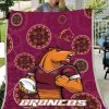 NRL Brisbane Broncos Indigenous Fleece Blanket