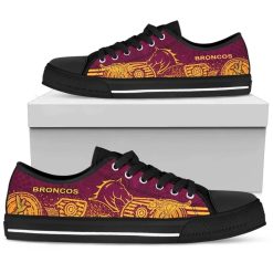 Alternative view of NRL Brisbane Broncos Indigenous Low Top Shoes