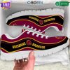 NRL Brisbane Broncos Maroon Black Running Shoes V3