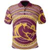 NRL Brisbane Broncos Rugby Indigenous Jersey Polo Shirt