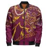 NRL Brisbane Broncos Super Indigenous Bomber Jacket V1