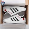 NRL Brisbane Broncos White Black Stan Smith Shoes