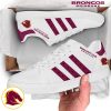 NRL Brisbane Broncos White Maroon Stan Smith Shoes V2