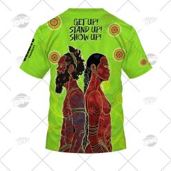 Alternative view of NRL Canberra Raiders 2022 NAIDOC Week T-Shirt