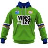 NRL Canberra Raiders Custom Name Number 1990 Vintage Retro Heritage Jersey Pullover Hoodie