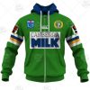 NRL Canberra Raiders Custom Name Number 1994 Vintage Jersey Zip Up Hoodie