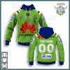 NRL Canberra Raiders Custom Name Number 2015 Home Jersey Pullover Hoodie