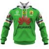 NRL Canberra Raiders Custom Name Number 2020 Care Emoji Home Jersey Pullover Hoodie