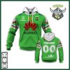 NRL Canberra Raiders Custom Name Number 2020 Home Jersey Pullover Hoodie