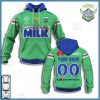 NRL Canberra Raiders Custom Name Number 2021 Heritage Jersey Pullover Hoodie