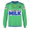 NRL Canberra Raiders Custom Name Number 2021 Heritage Jersey Sweatshirt