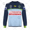 NRL Canberra Raiders Custom Name Number 2022 Away Jersey Sweatshirt