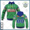 NRL Canberra Raiders Custom Name Number 2022 Heritage Jersey Pullover Hoodie