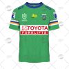 NRL Canberra Raiders Custom Name Number 2022 Heritage Jersey T-Shirt