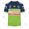 NRL Canberra Raiders Custom Name Number 2022 Home Jersey T-Shirt