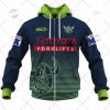 NRL Canberra Raiders Custom Name Number 2022 Run Oout Tee Jersey Zip Up Hoodie